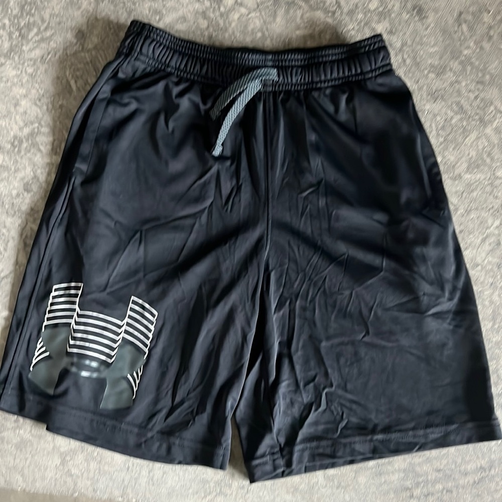 UA boys’ athletic shorts